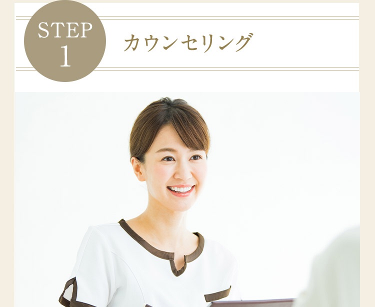 STEP1 カウンセリング