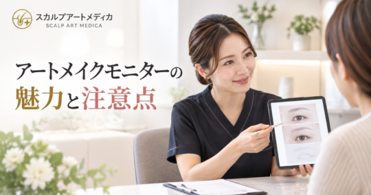 アートメイクモニターの魅力と注意点を解説